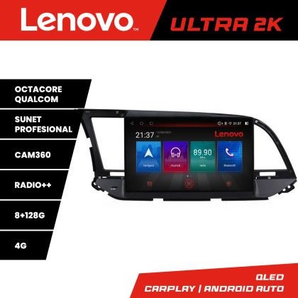 Navigatie HHyundai Elantra 2015-2018 M-581 Octa Core Android Radio Bluetooth GPS WIFI/4G DSP 2K 8+128GB 360 Tosl CarStore Technology