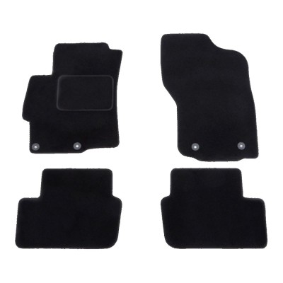 Set covorase auto mocheta Velor MITSUBISHI LANCER (CY0), 03.2007-05.2017, negru, foto