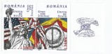 Romania, LP 1581a/2002, Uniti vom invinge (United we stand), cu vinieta, MNH