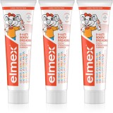Elmex Caries Protection Kids pastă de dinți pentru copii 3 x 50 ml