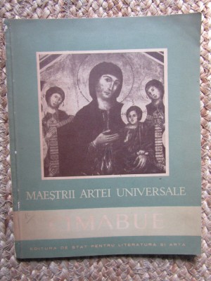 Maestrii Artei Universale Cimabue- Alexandra Barcacila foto