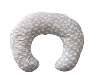 Perna De Alaptare Mica MyKids Coronite Gri GreatGoods Plaything foto