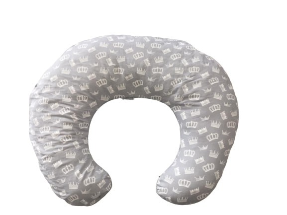 Perna De Alaptare Mica MyKids Coronite Gri GreatGoods Plaything