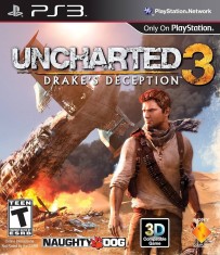 Joc Uncharted 3 Drake&amp;#x2019;s Deception PS3 PlayStation 3, Second-Hand