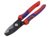 Foarfece cablu KNIPEX 200mm pentru cupru si aluminiu, diametru exterior 20mm, tip patent