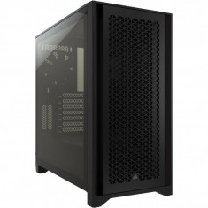 Carcasa corsair 4000d airflow tempered glass mid-tower atx case — black case dimensions 453mm x