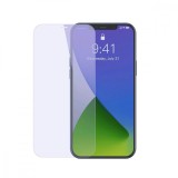 Cumpara ieftin Pachet 2 folii de sticla pentru iPhone 12 Pro Max, Tempered Glass, Filtru lumina albastra, 0.3 mm, 6.7 inch
