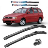 Cumpara ieftin Stergatoare Volkswagen Polo (Variant 6V5) 1997-2001 Hybrid &ndash; Set fata