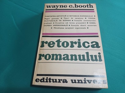 RETORICA ROMANULUI *WAYNE C. BOOTH / 1976 * 28 foto