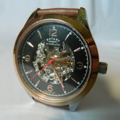 Ceas barbatesc automatic ROTARY , elegant , original cod R2