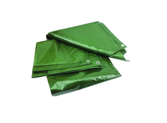 Prelata cu Inele Latime 6m, Lungime 8m, Greutate 120g/mp, Culoare Verde Prelata cu Inele Latime 6m, Lungime 8m, Greutate 120g/mp, Culoare Verde