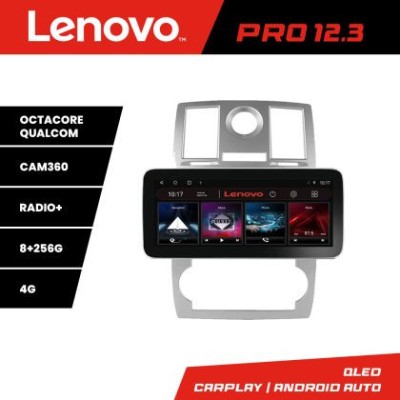 Navigatie Chrysler 300C 2004-2008 K-CH06 Lenovo PRO 8+256 12.3 inch qled android 4G DSP gps internet CarStore Technology foto