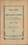 HST C1271 Reprivire istorică asupra fondării Vechei asoc .. funebrale Timișoara