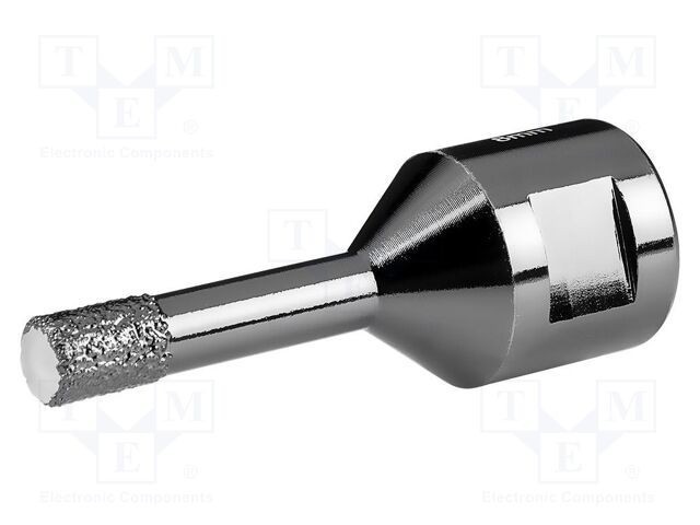 Freză burghiu diamantată 8mm pentru glazură și plăci ceramice GRAPHITE M14