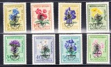 M2 TS3 6 - Timbre foarte vechi - Mongolia - flori - supratipar, Flora, Nestampilat