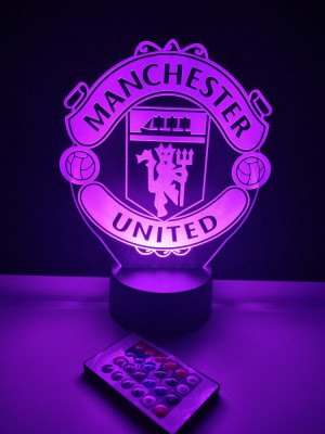 Trofeu acril &amp;ldquo;Manchester united&amp;rdquo; foto