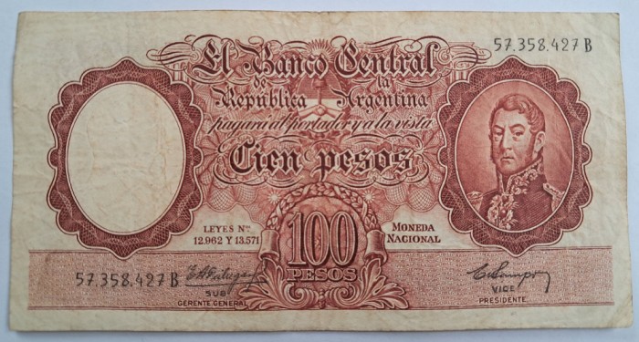 Argentina, 100 Pesos