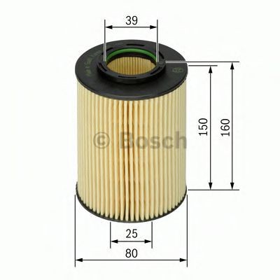 Filtru ulei BMW Seria 5 (E39) (1995 - 2003) BOSCH 1 457 429 141 foto