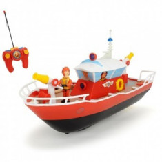 Barca Dickie Toys Fireman Sam cu telecomanda si figurina Sam foto