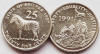 1784 Eritrea 25 cents 1997 Grevy&#039;s zebra 1991 km 46 UNC, Africa