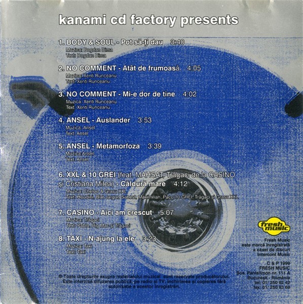 Various - Kanami Cd Factory Presents, CD