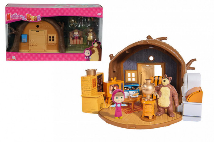 Masha playset casa ursului