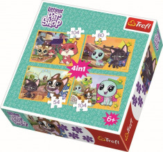 PUZZLE TREFL 4IN1 AMINTIRI DE NEUITAT foto