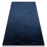 Covor VISCO albastru &icirc;nchis 10 pluș, IMITARE BLANĂ DE IEPURE, 60x100 cm