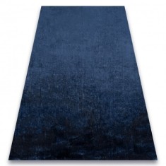Covor VISCO albastru &icirc;nchis 10 pluș, IMITARE BLANĂ DE IEPURE, 60x100 cm
