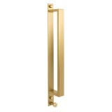 Cuier de baie Brush Gold