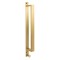 Cuier de baie Brush Gold