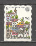 Austria.1987 EUROPA-Arhitectura moderna SE.698, Nestampilat