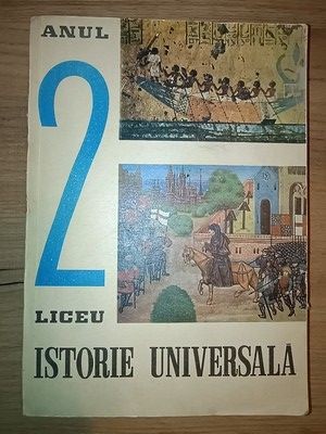 Istorie universala. Anul II liceu- Andras Boder, Lucia Georgian Un pic uzata coperta foto