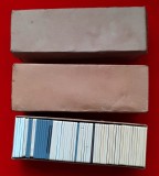 3 cutii artizanale cu peste 150 de diapozitive montane color 35 mm