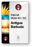 eSIM Internet Antigua și Barbuda, valabil 30 zile, trafic 3 GB, Standard