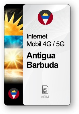 eSIM Internet Antigua și Barbuda, valabil 30 zile, trafic 10 GB foto