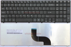 Tastatura laptop Packard Bell EasyNote PEW76 Neagra US foto