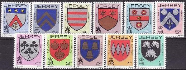 C5024 - Jersey 1981 - Steme 11v.neuzat,perfecta stare