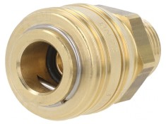 Conector rapid alamă G 3/8 41mm 35bar