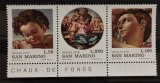BC28, San Marino 1975, serie picturi Michelangelo, Craciun