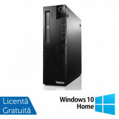 Calculator Lenovo Thinkcentre M93p SFF, Intel Core i5-4570 3.20GHz, 8GB DDR3, 120GB SSD, DVD-RW + Windows 10 Home foto