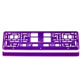 Suport numar inmatriculare- violet metalic