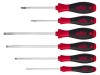 Kit 6 Șurubelnițe Pozidriv și Plate SoftFinish, WIHA