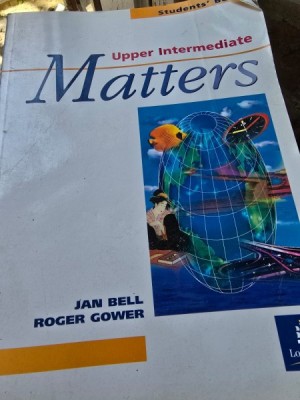 Jan Bell, Roger Gower - Upper Intermediate. Matters. Students book foto