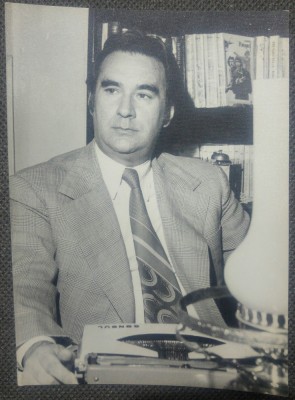 Portretul poetului Adrian Beldeanu// fotografie originala C. Mierlescu foto