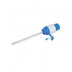 Pompa manuala pentru bidon apa, 25 L - 10 L, Albastru/Alb