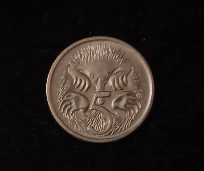 C50 - Moneda foarte veche - 5 centi - Australia - 1999
