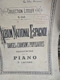 Album National Espagnol. Danses et chansons populaires pour le piano, transcrites P. Lacome partituri