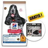 Cumpara ieftin Hill&amp;#039;s Science Plan Canine Mature Adult 7+ No Grain Chicken 14 kg + Tickless Pet GRATIS, Hill&#039;s