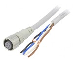Cablu de conectare M12 4 pini 2m PVC 250VAC 4A